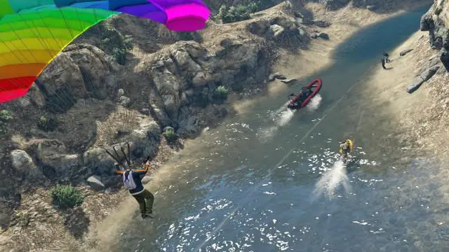 Parachuting - GTA 5 Hobby