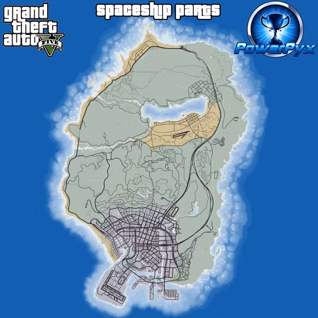 Gta 5 Map Locations Spaceship Parts gta 5 spaceship parts map locations