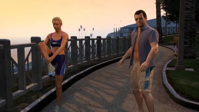 Exercising Demons - Michael - GTA 5 Strangers & Freaks