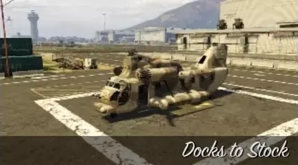 Lester's Missions: Docks to Stock image