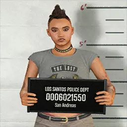 GTA Online Bounty Target code 0006021550