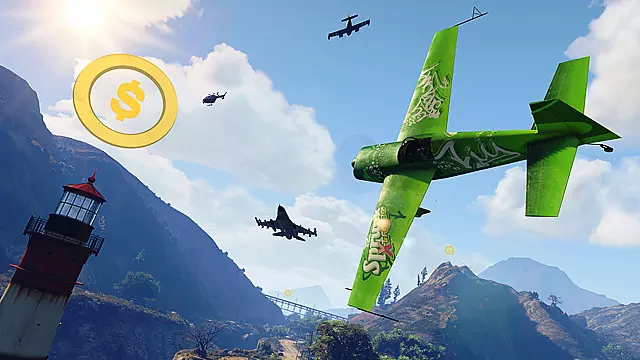 Freemode Events: Air Checkpoints GTA Online Freemode Mission