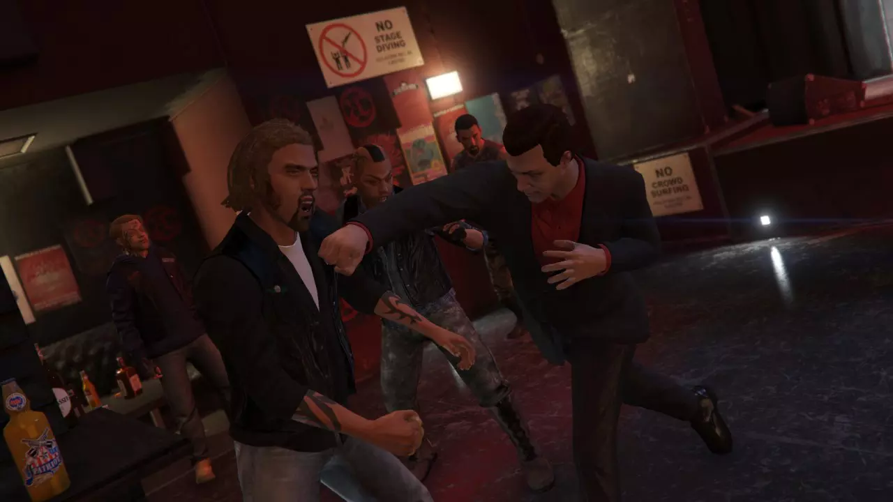 Bar Fight GTA Online Special Cargo Freemode Mission