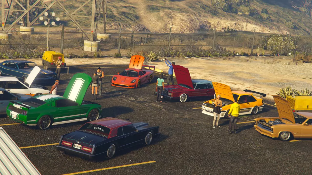 Car Meet GTA Online Special Cargo Freemode Mission