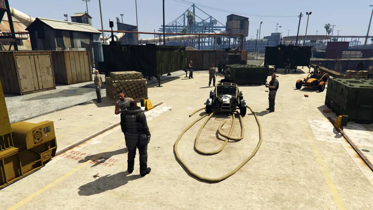 Getaway Vehicles: Test Site GTA Online