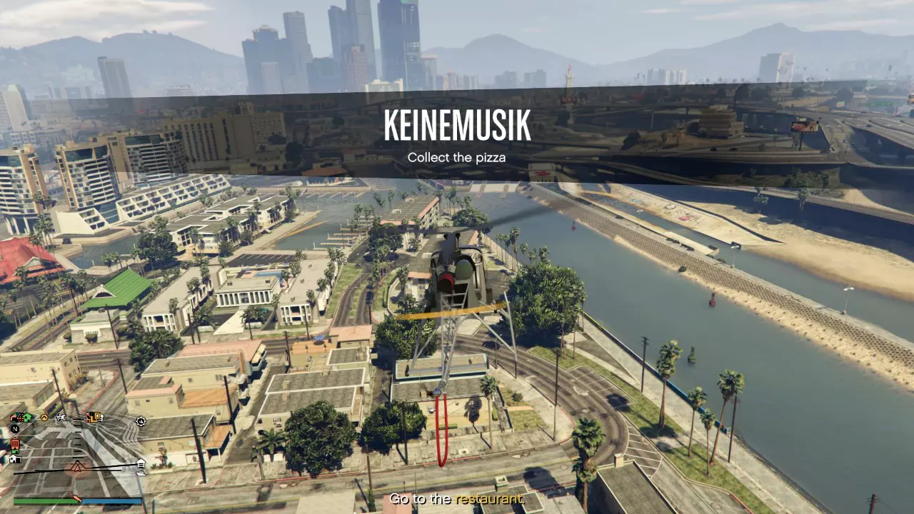 Keinemusik - Collect the pizza GTA Online Special Cargo Freemode Mission