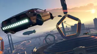 Special Vehicle Race: Deluxo - Stadium Flyover GTA Online Race