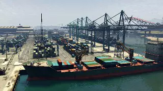 Land Race: Dockyard GTA Online Race