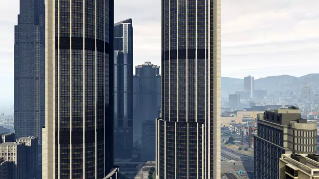 Air Race: Downtown, Downtown GTA Online Race