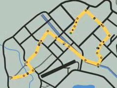 Bike Race: Barnstorming Map
