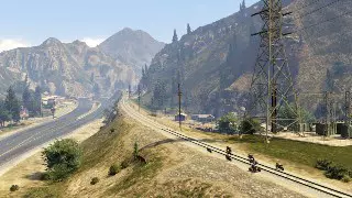 Bike Race: Off the Rails GTA Online Race
