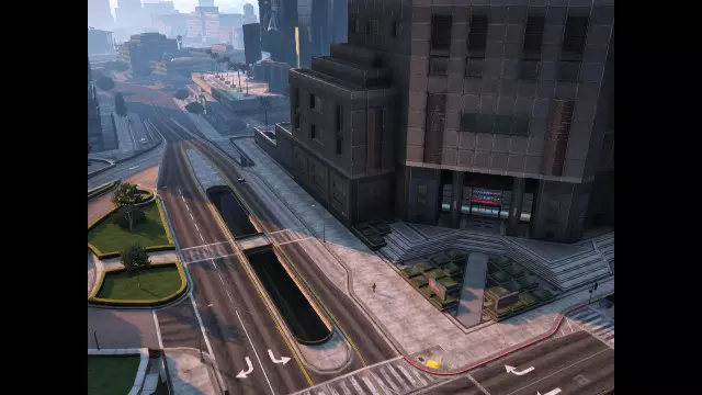 Land Race: Old Downtown GTA Online Race