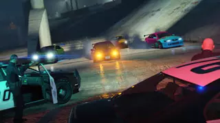 Pursuit Race - Industrial Action GTA Online Race