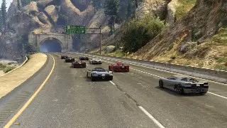 Land Race: Senora Freeway GTA Online Race