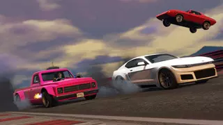 Stunt Race - Cluster Struck GTA Online Race