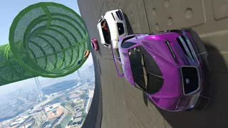 Stunt Race - Green Machine GTA Online Race