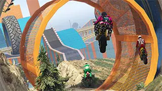 Stunt Race - The Wave GTA Online Race