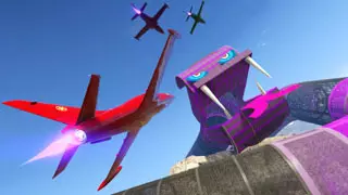 Transform Race: Transform - Snakes and a Plane GTA Online Race
