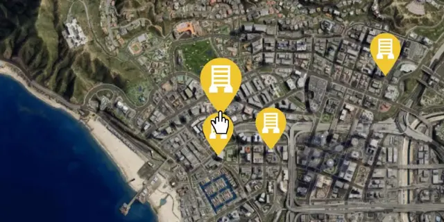 Rockford Hills Agency - Map Location in GTA Online