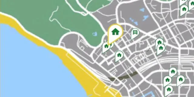 0069 Cougar Avenue, Apt 19 - Map Location in GTA Online