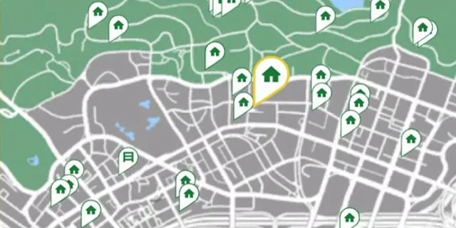0184 Milton Road, Apt 13 - Map Location in GTA Online