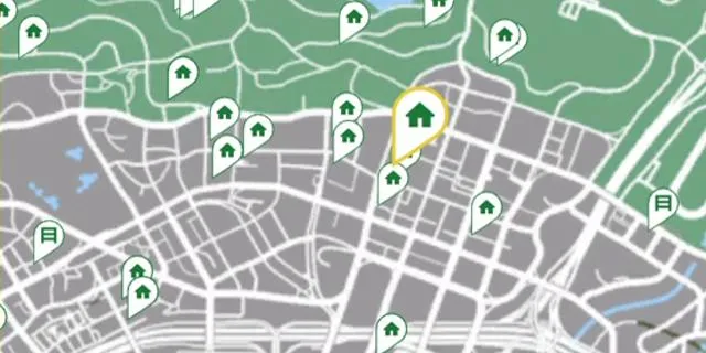 0604 Las Lagunas Boulevard, Apt 4 - Map Location in GTA Online