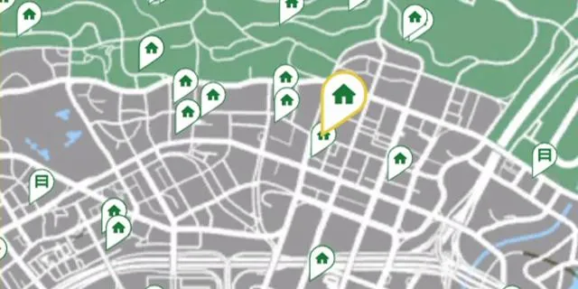0605 Spanish Avenue, Apt 1 - Map Location in GTA Online