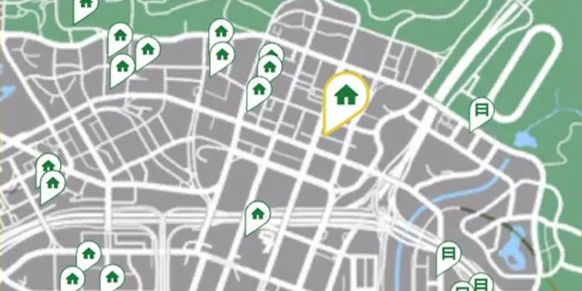 1162 Power Street, Apt 3 - Map Location in GTA Online