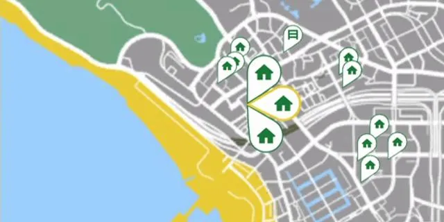 Del Perro Heights, Apt. 7 - Map Location in GTA Online