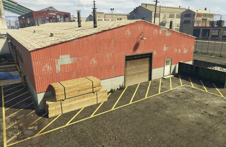 Cocaine Lockup Elysian Island - GTA Online Property