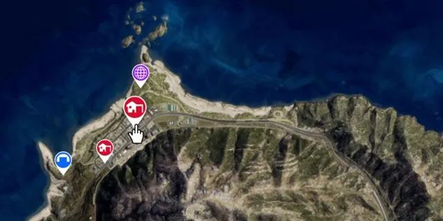 Paleto Bay Clubhouse 2 - Map Location in GTA Online Paleto Bay Clubhouse 2 - Map Location in GTA Online