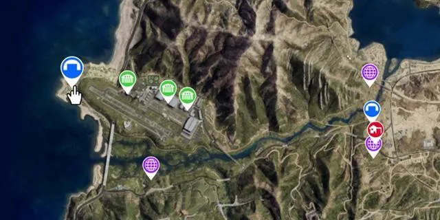 Lago Zancudo Bunker - Map Location in GTA Online Lago Zancudo Bunker - Map Location in GTA Online