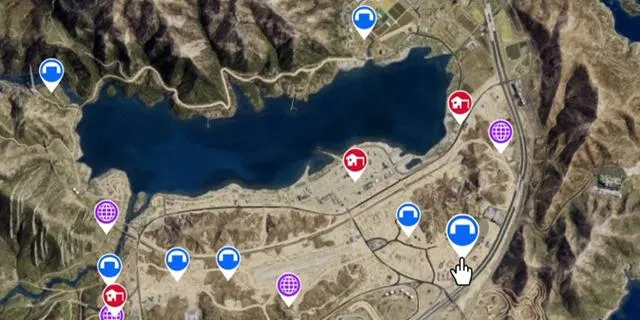 Thomson Scrapyard Bunker - Map Location in GTA Online