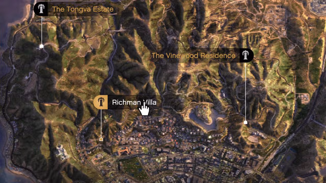 Richman Villa (Mansion) - Map Location in GTA Online Richman Villa (Mansion) - Map Location in GTA Online