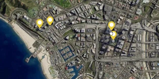 Arcadius Business Center Office & Garage - Map Location in GTA Online