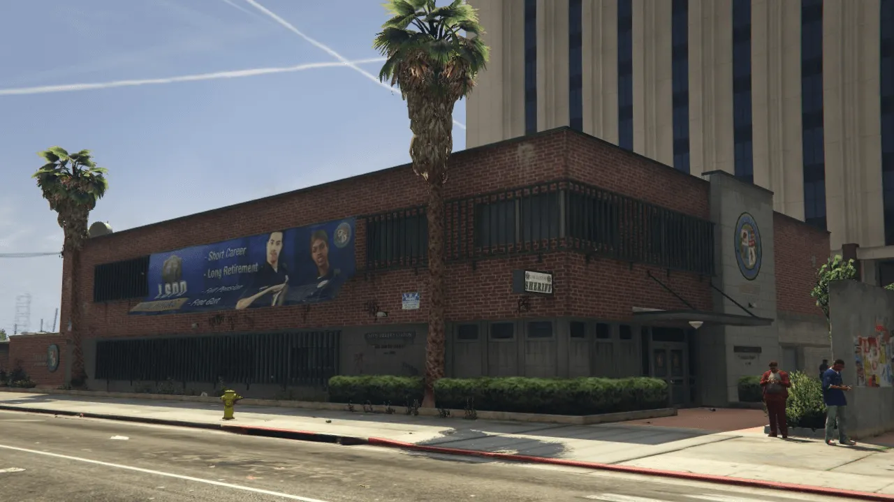 davis GTA 5 police station