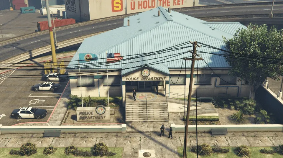 Gta 5 Police Station All Police Locations With Map And Photos