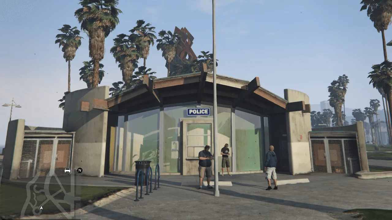 vespucci beach GTA 5 police station