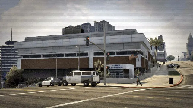 vinewood GTA 5 police station