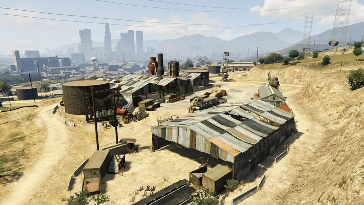 Car Scrapyard - GTA 5 Property