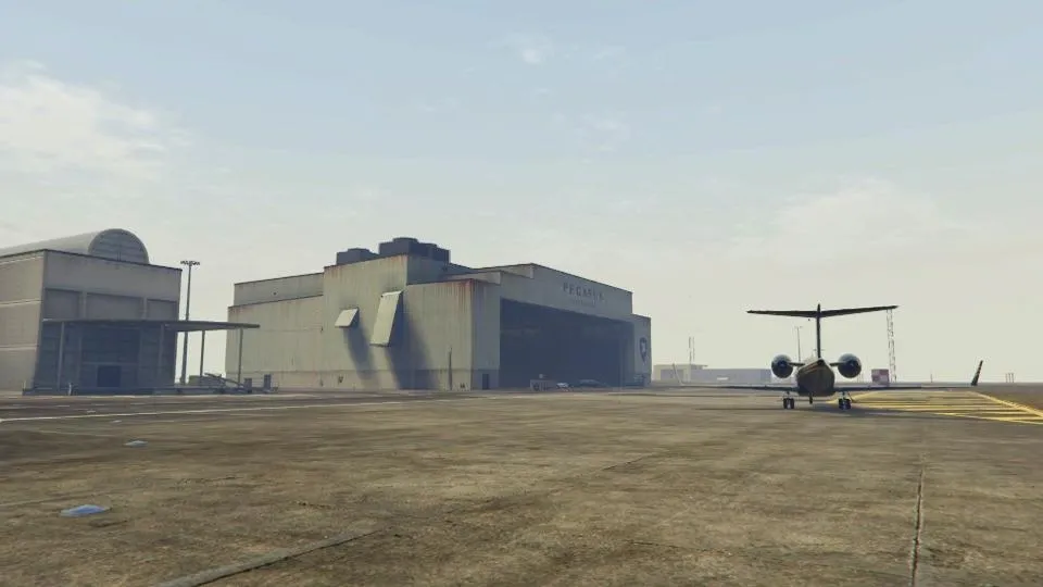 Los Santos International Hangar - GTA 5 Property Los Santos International Hangar - GTA 5 Property