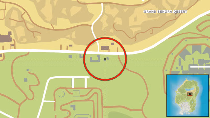 Los Santos Customs (Blaine County) - Map Location in GTA V Los Santos Customs (Blaine County) - Map Location in GTA V
