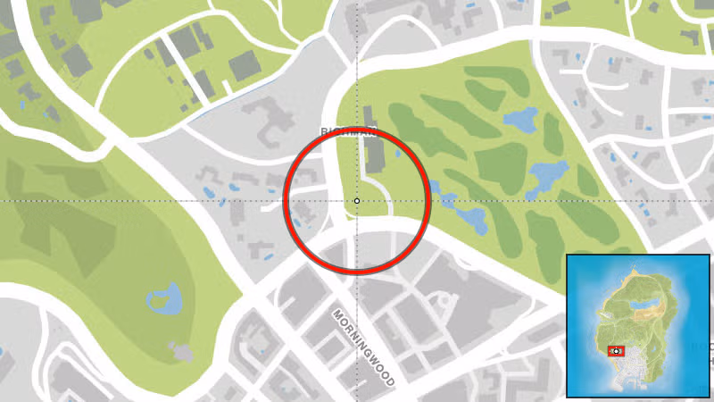 Los Santos Golf Club - Map Location in GTA V Los Santos Golf Club - Map Location in GTA V