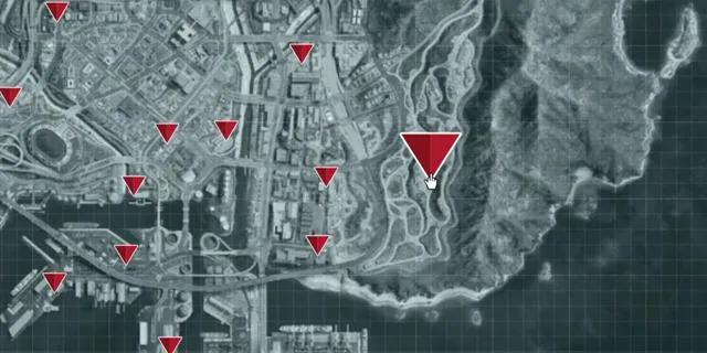 GEE Warehouse - Map Location in GTA Online