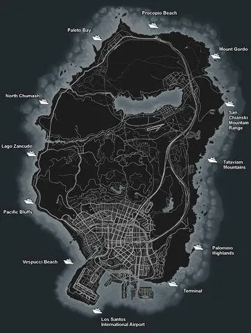 gta 5 yacht spawn locations