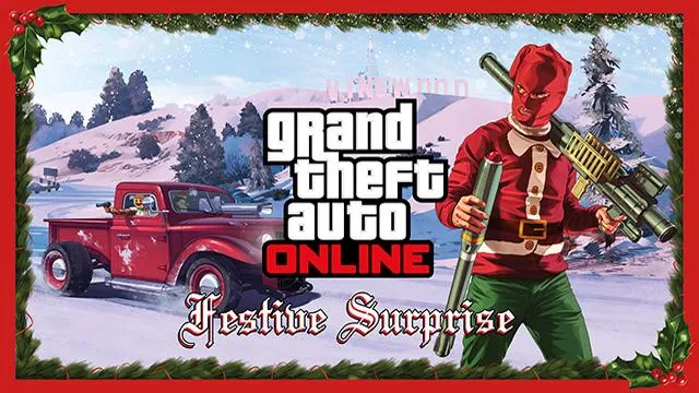 GTA V Title Update 1.19 Notes - Festive Surprise (1.21 PS4/Xbox One)