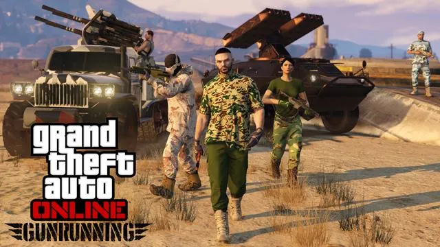 GTA Online: Gunrunning Available -  Bunkers, Mobile Operations Centers, Weaponized Vehicles