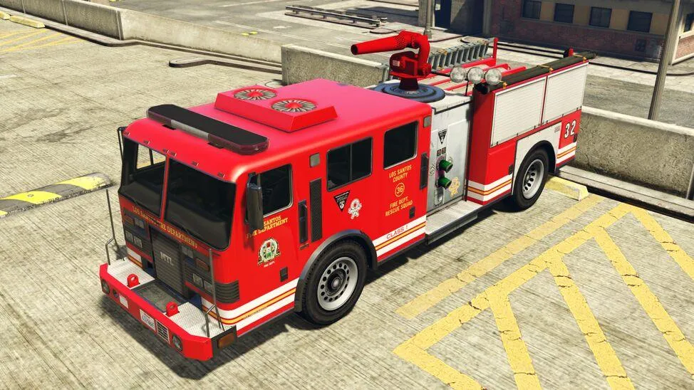 Fire Truck - GTA 5 Vehicle