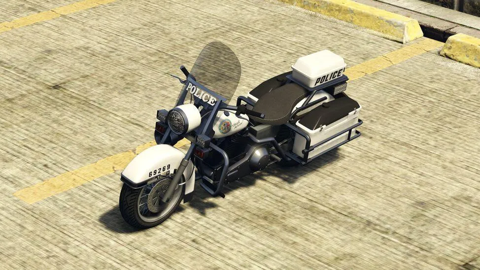 Fastest Motorcycles in GTA 5 - Police Bike