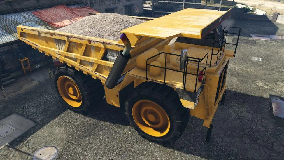 GTA 5 Best Industrial Vehicles - Dump